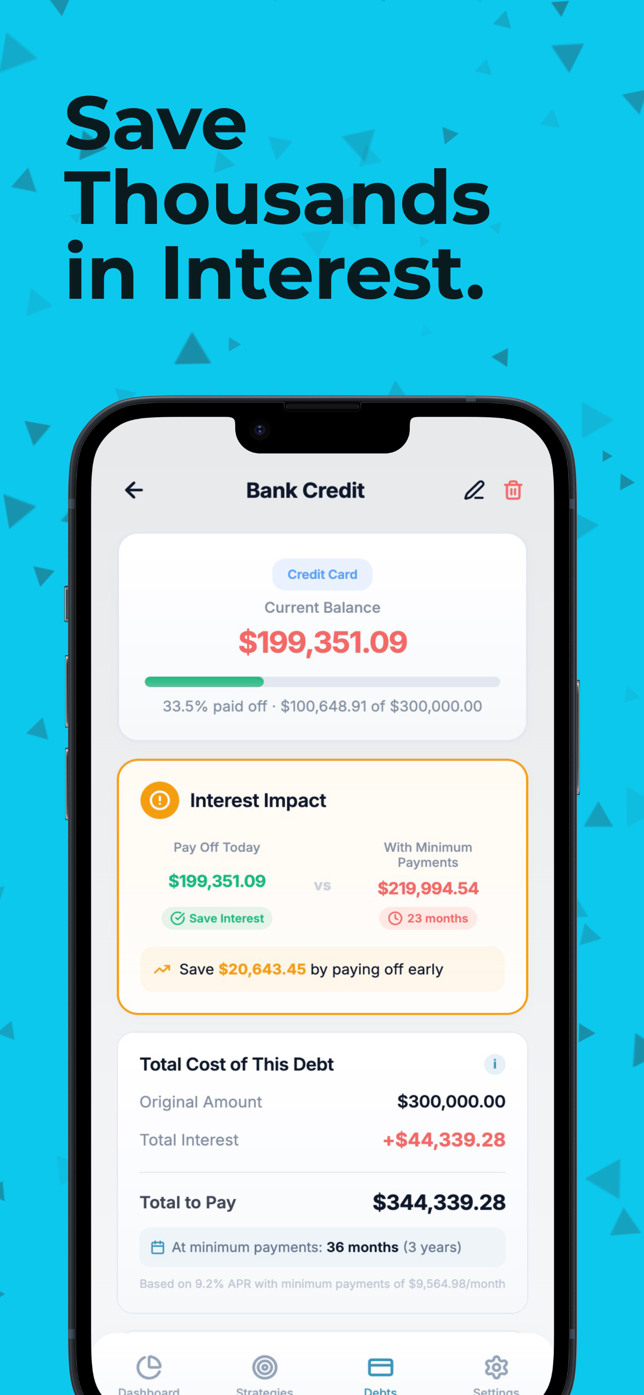 Save Thousands in Interest