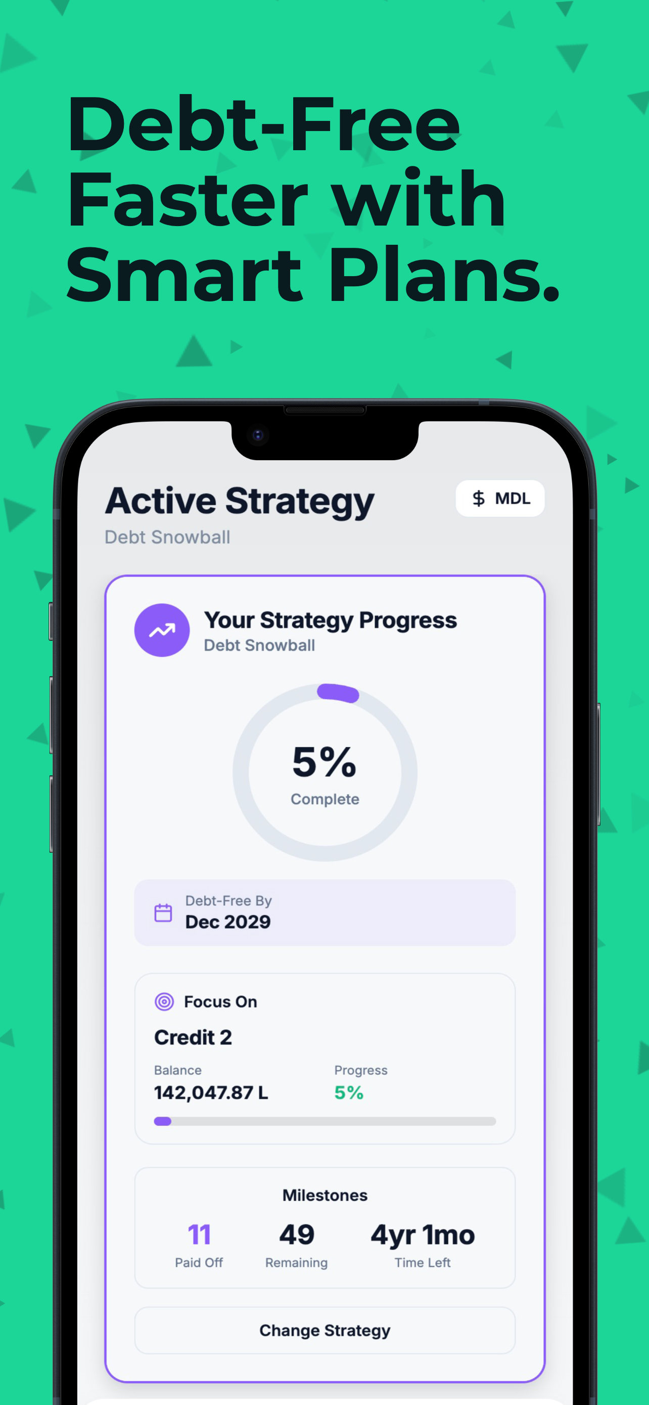 Debt Free Faster with Smart Strategy Plans